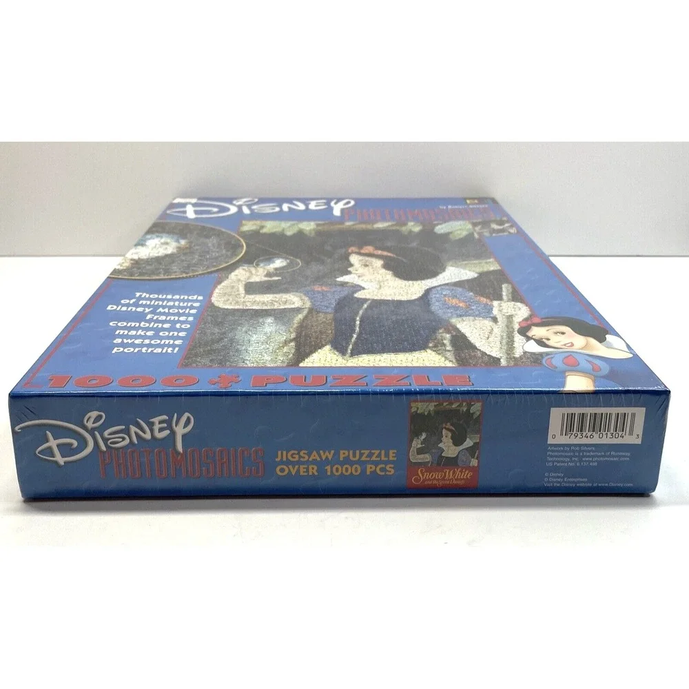Disney Photomosaic Snow White and the Seven Dwarfs Jigsaw Puzzle 1026 Pieces NEW